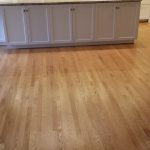 Kitchen wood floor refinishing