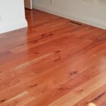 New hardwood flooring installation