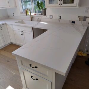 White counter top